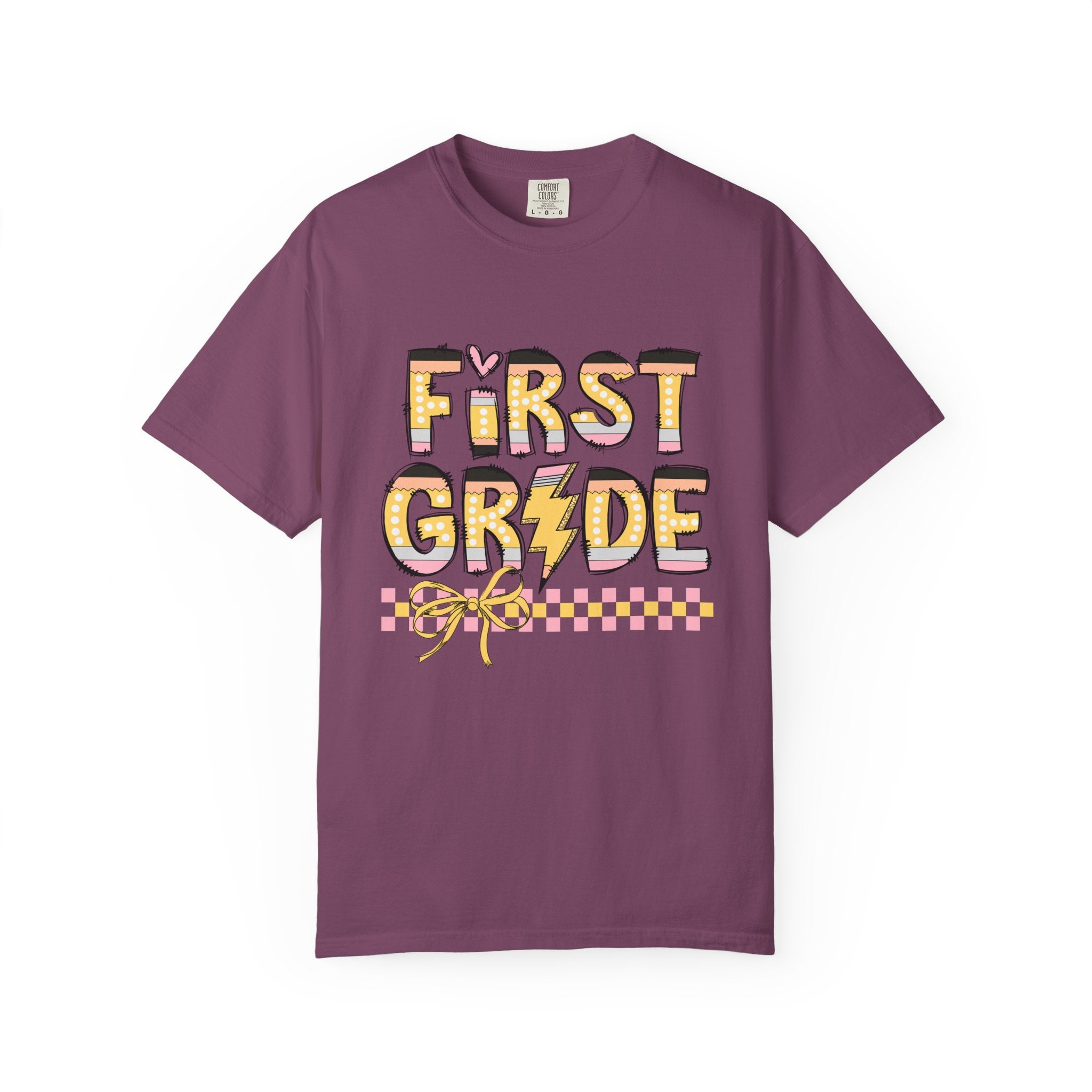 Retro Pencil 1st Grade T-shirt