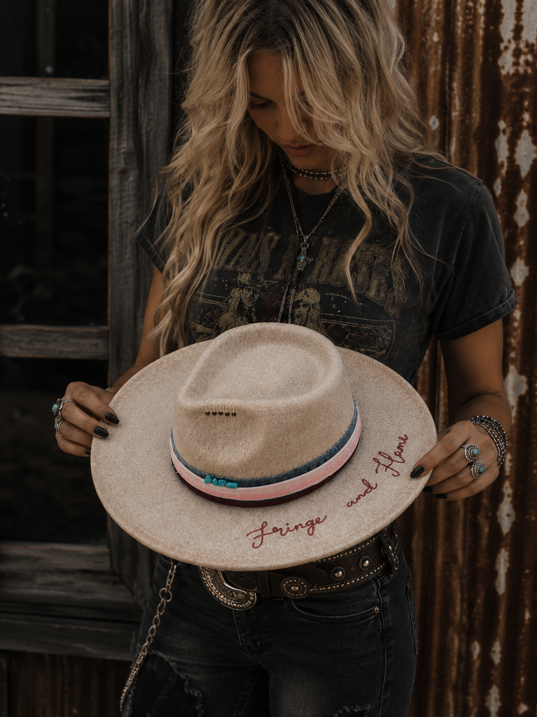 Ivory F&F Signature Hat