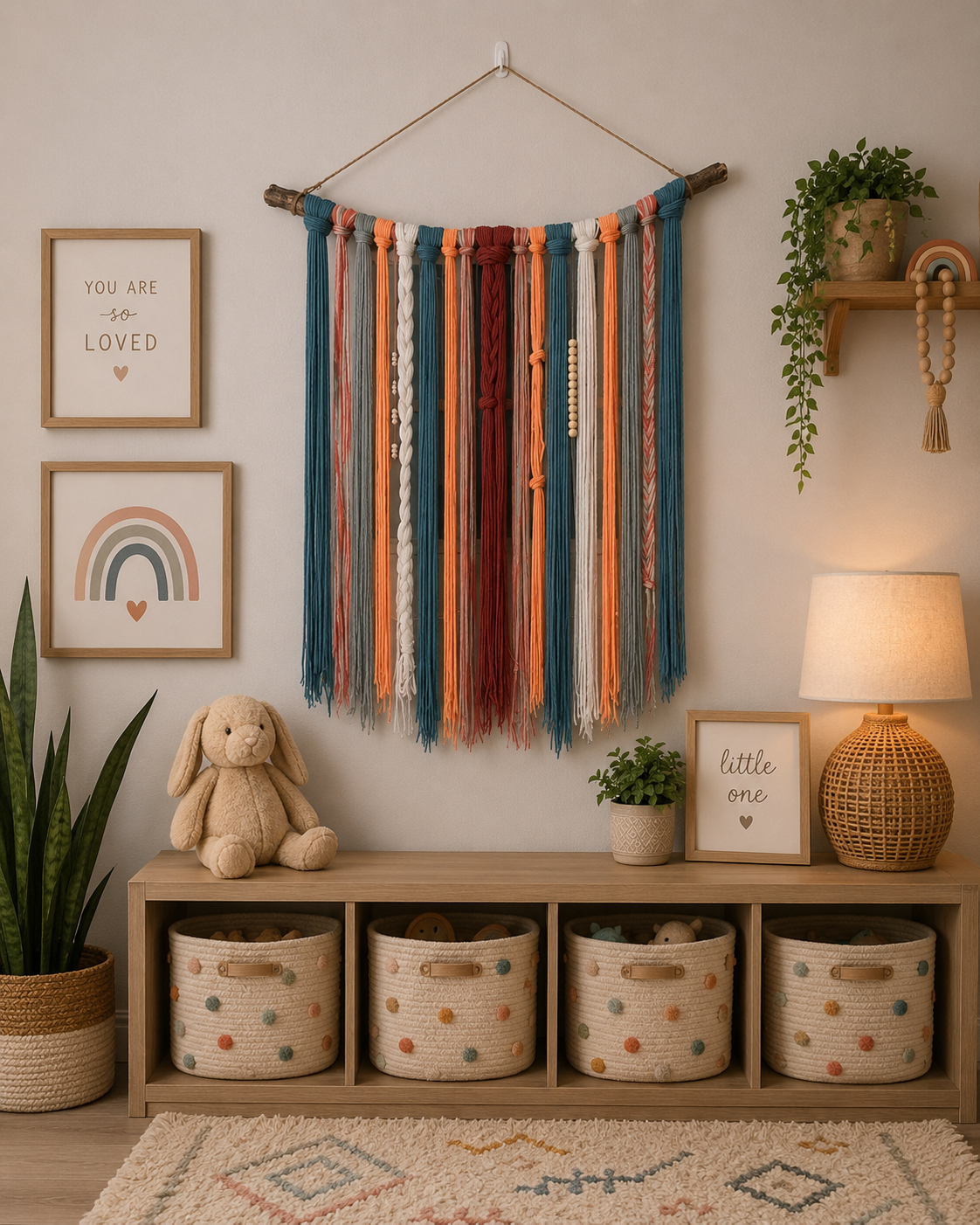 Rustic Horizon Macrame